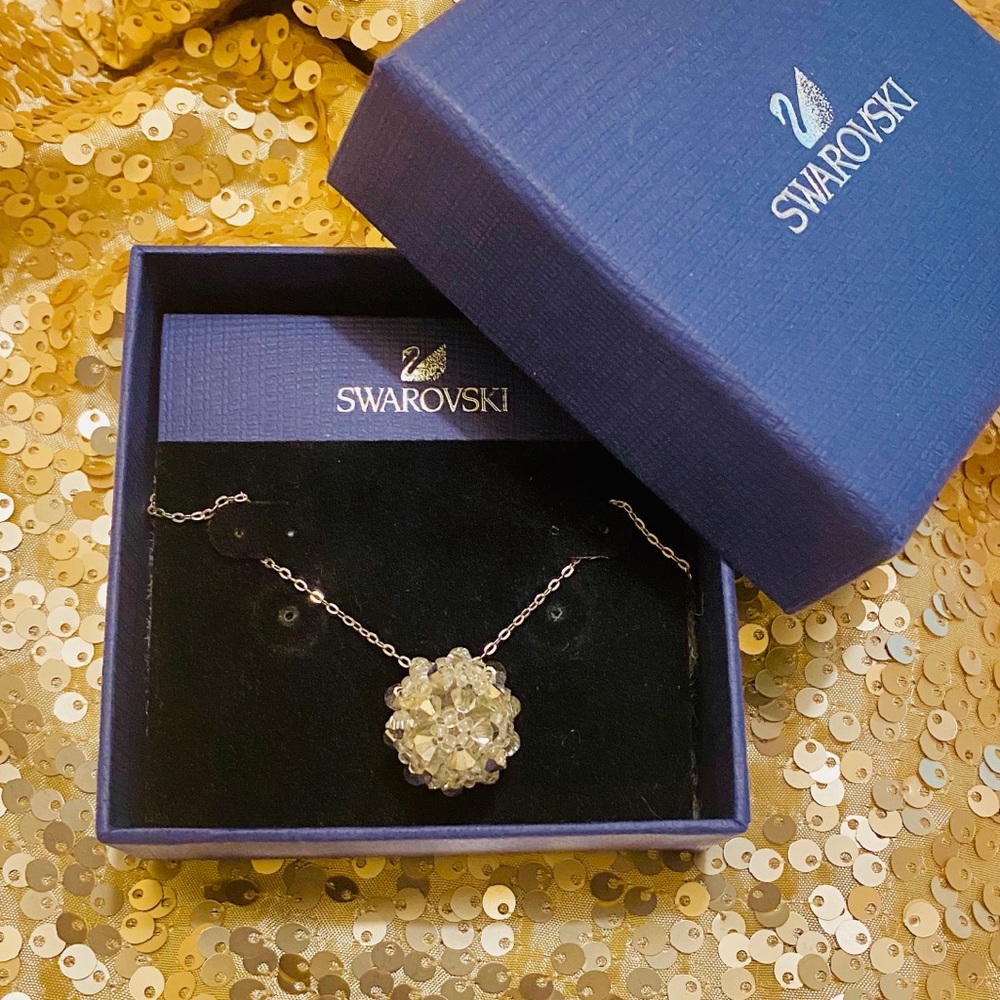 Swarovski Crystal Ball necklace